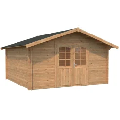 Pihavarasto Lotta, 13,9m² FR34-4040-4*Palmako Discount