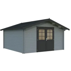 Pihavarasto Lotta, 13,9m² FR34-4040-4*Palmako Discount