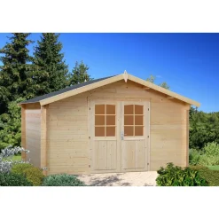 Pihavarasto Lotta, 13,9m² FR34-4040-4*Palmako Discount