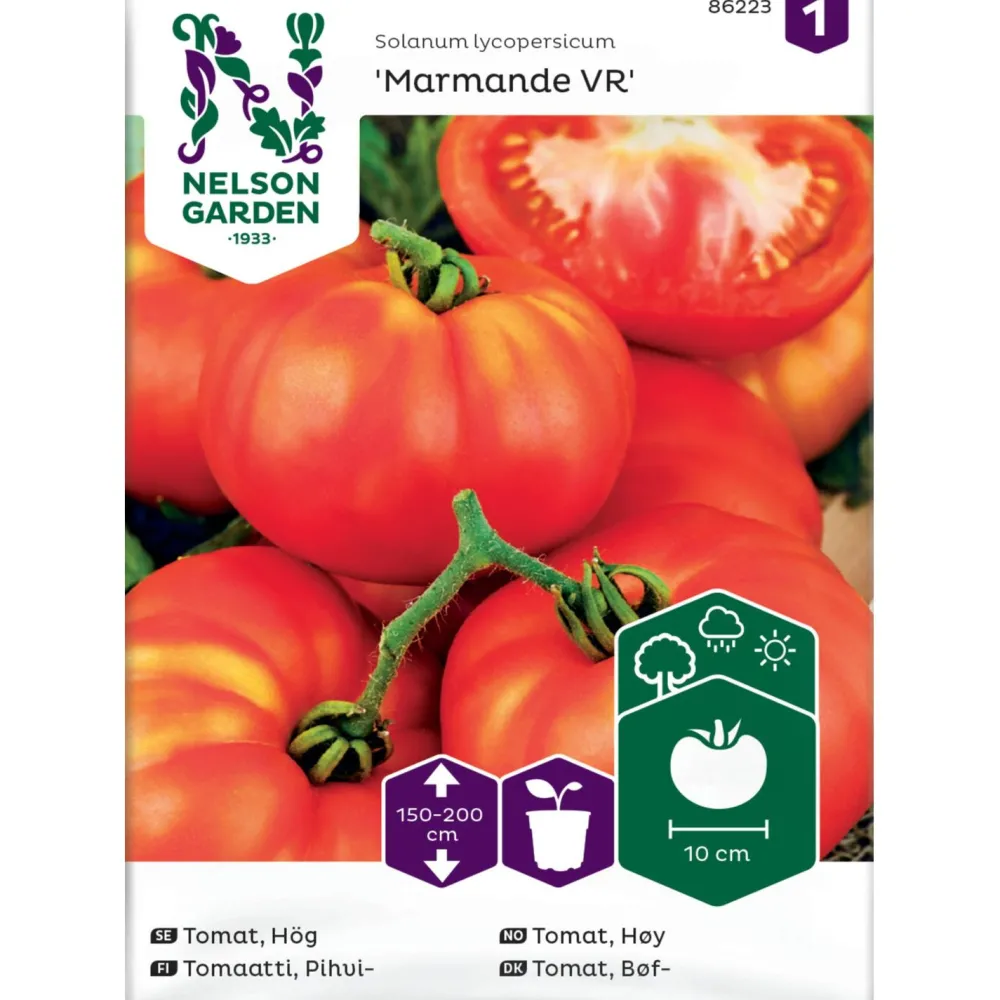 Pihvitomaatti Marmande VR, siemenet*Nelson Garden Sale