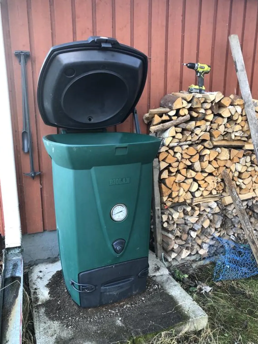 Pikakompostori 220 Eco vihreä*Biolan Sale