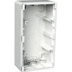 Pintakojerasia 2-osainen IP44 30 mm valkoinen Exxact*Schneider Electric Discount
