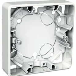 Pintakojerasia 1-osainen 21 mm valkoinen Exxact*Schneider Electric New