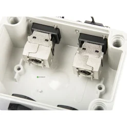 Pintarasia IP67, 2xCat6a Keystone*Pistesarjat Outlet