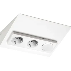 Sale Pistorasia Luxa-31 30W 24V LED-virtalähde kytkin valkoinen Pistorasiat