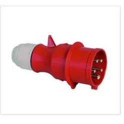 Pistotulppa 204-TLS 3PNE 32A 400V IP44 Pistotulpat