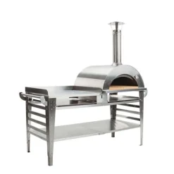 Pizzauuni Pizzo XL Inox, pöydällä, , 180x81x182cm*GrillSymbol Discount