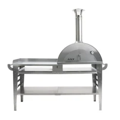 Pizzauuni Pizzo XL Inox, pöydällä, , 180x81x182cm*GrillSymbol Discount