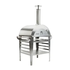 Hot Pizzauuni Pizzo Inox, jalustalla, 100x81x182cm Pizzauunit
