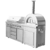 Hot Pizzauuni Classic Line Stainless Naples, puulämmitteinen, rst Pizzauunit