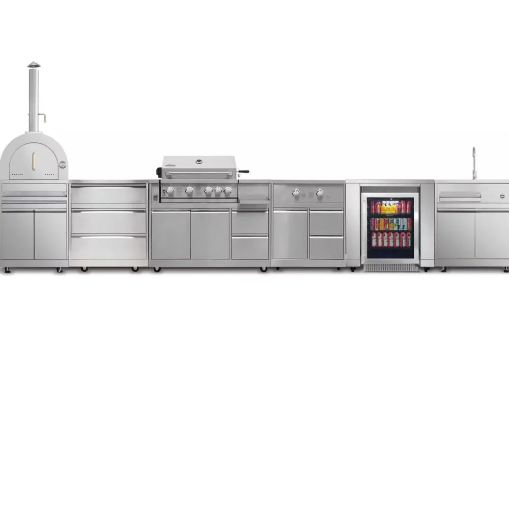 Pizzauuni Inox Range, puulämmitteinen, rst*Myoutdoorkitchen Discount