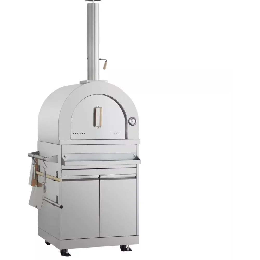 Pizzauuni Inox Range, puulämmitteinen, rst*Myoutdoorkitchen Discount