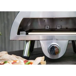 Pizzauuni Sentosa, kaasulämmitteinen, musta*Venture Home Hot