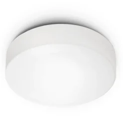 Discount Plafondi Ocean 1 IP44 8,3 x 25 cm lasi matta valkoinen Yleisvalaisimet|Plafondit