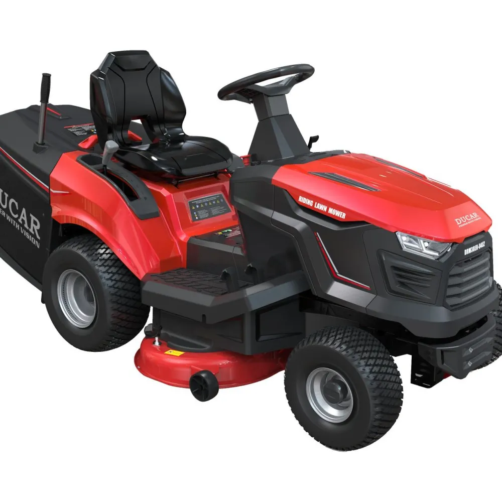Päältäajettava ruohonleikkuri DRM38EH, hydrostaattinen, 452cc OHV, 5000m² leikkuualoille*Ducar Best