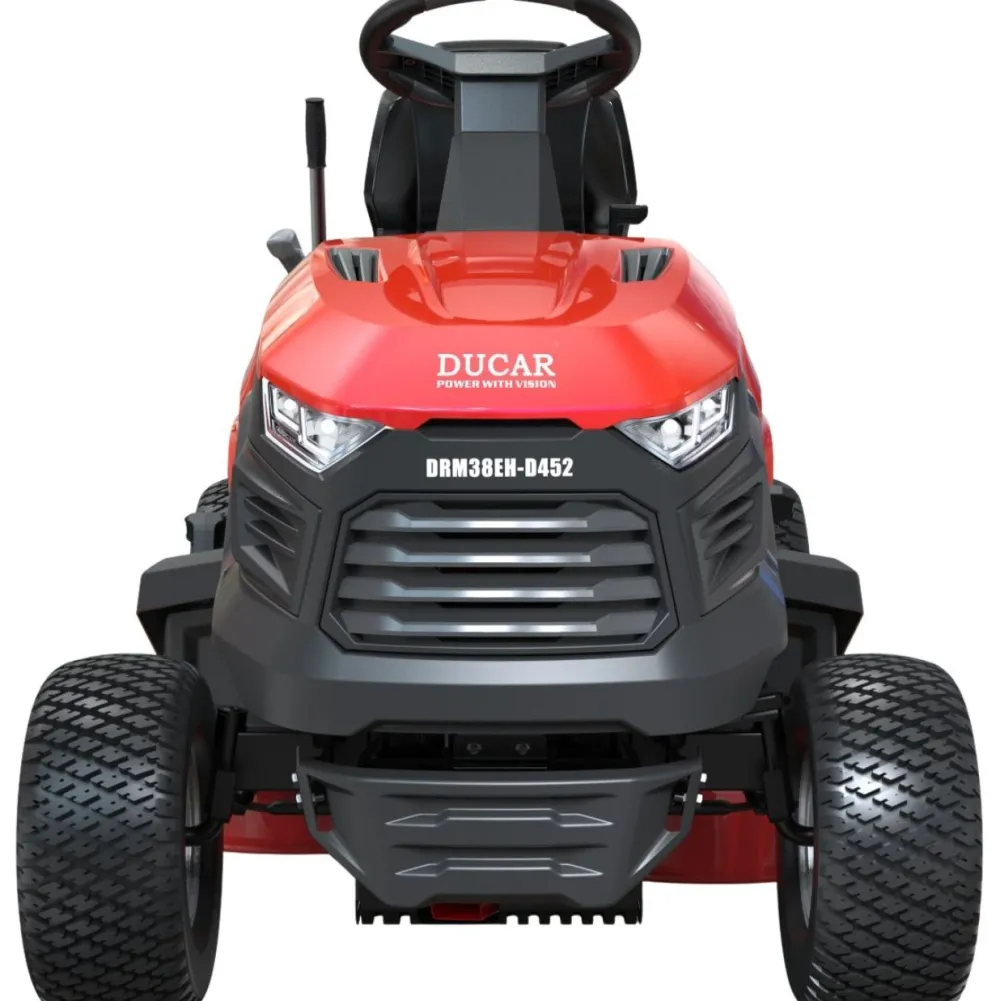 Päältäajettava ruohonleikkuri DRM38EH, hydrostaattinen, 452cc OHV, 5000m² leikkuualoille*Ducar Best