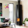 New Pönttöuuni Aida Mustikka 1650-2250x700mm varaava Pönttöuunit