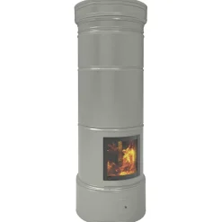Pönttöuuni Aino Kallio 1650-2250x750mm varaava*Tiileri Discount