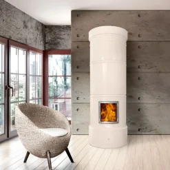 Pönttöuuni Aino Lumi 1650-2250x750mm varaava Pönttöuunit