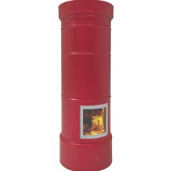 Pönttöuuni Aino Ruusu 1650-2250x750mm varaava*Tiileri Outlet