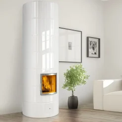 Discount Pönttöuuni Aleksandra 1800-2100x700 mm kaakelipinta eri värejä Pönttöuunit