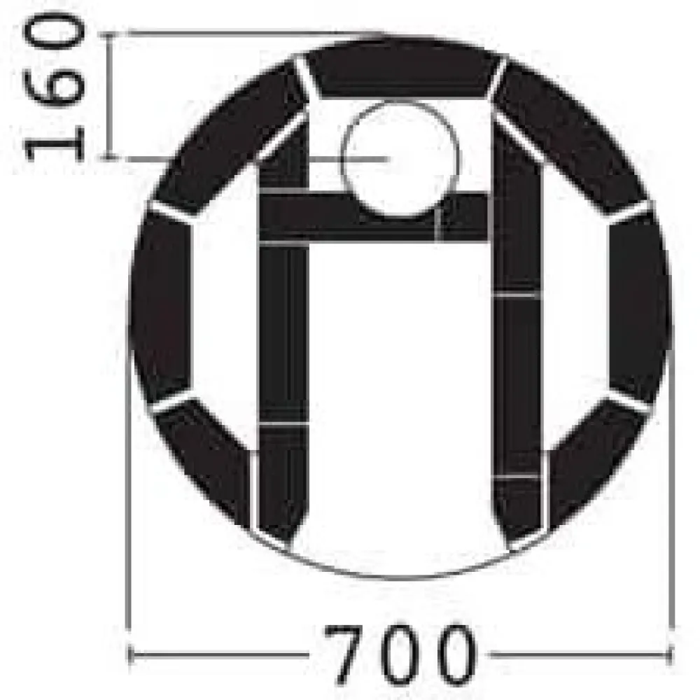 Discount Pönttöuuni Aleksandra 1800-2100x700 mm kaakelipinta eri värejä Pönttöuunit