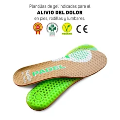 Pohjalliset Plantilla Padel, koko 39–42 Työkengät