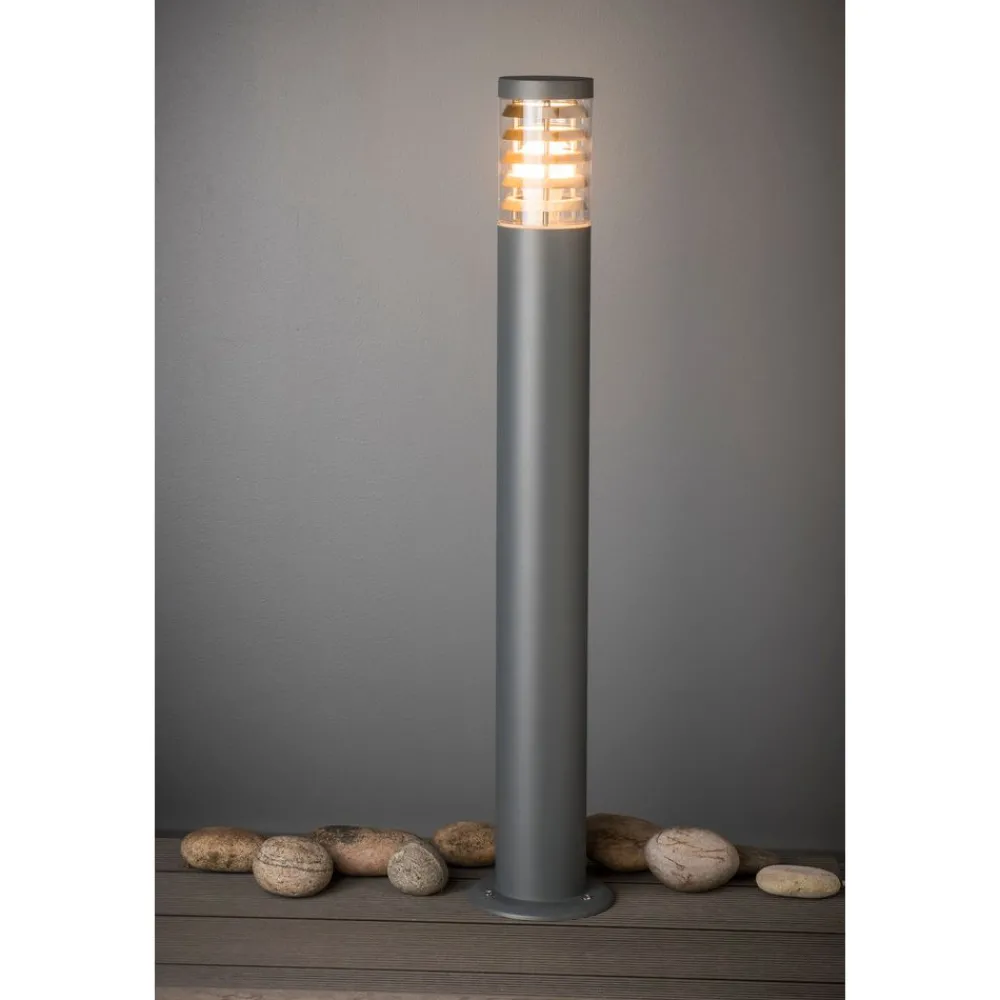 Pollarivalaisin Park P max 60W E27 Ø100x920 mm IP44 harmaa/kirkas*Airam Hot