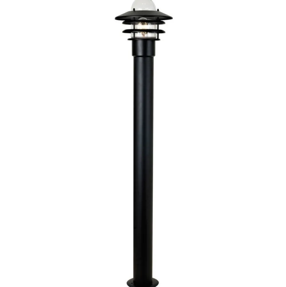 Discount Pollarivalaisin Käpylä Mini Ø 221x1100mm, musta Pollarivalaisimet
