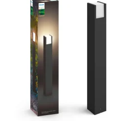 Pollarivalaisin White Fuzo 77 cm musta*Philips Hue Hot