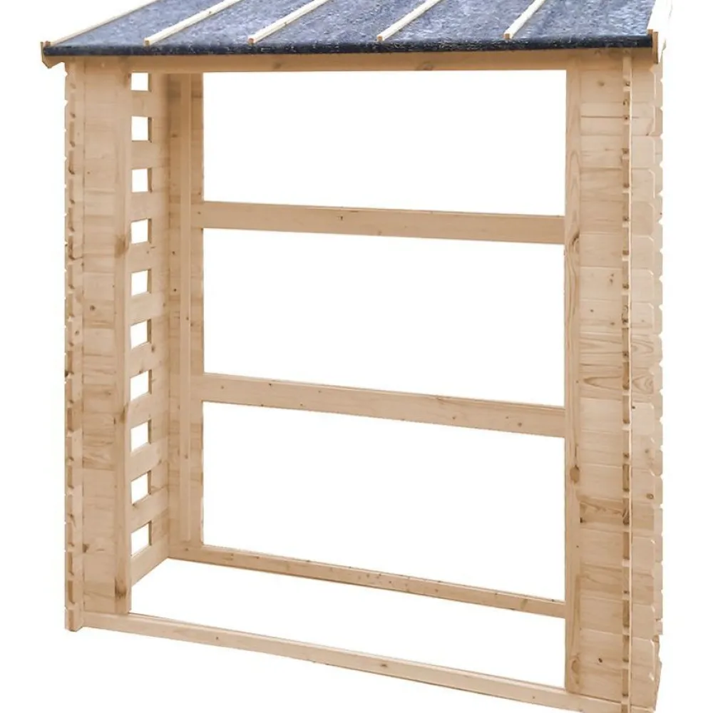 Polttopuukatos M201-1, 200x86x184cm*Timbela Discount