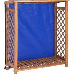 Polttopuukatos 105x38x118cm, akaasiapuu*FinePRICE New