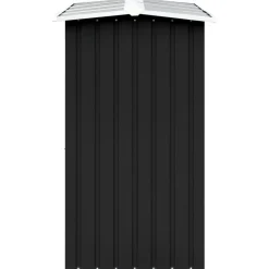 Polttopuukatos 330x92x153cm, galvanoitu teräs, antrasiitti Polttopuukatokset