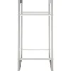 Discount Polttopuuteline 50x28x56 cm ruostumaton teräs Polttopuutelineet