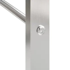 Discount Polttopuuteline 50x28x56 cm ruostumaton teräs Polttopuutelineet
