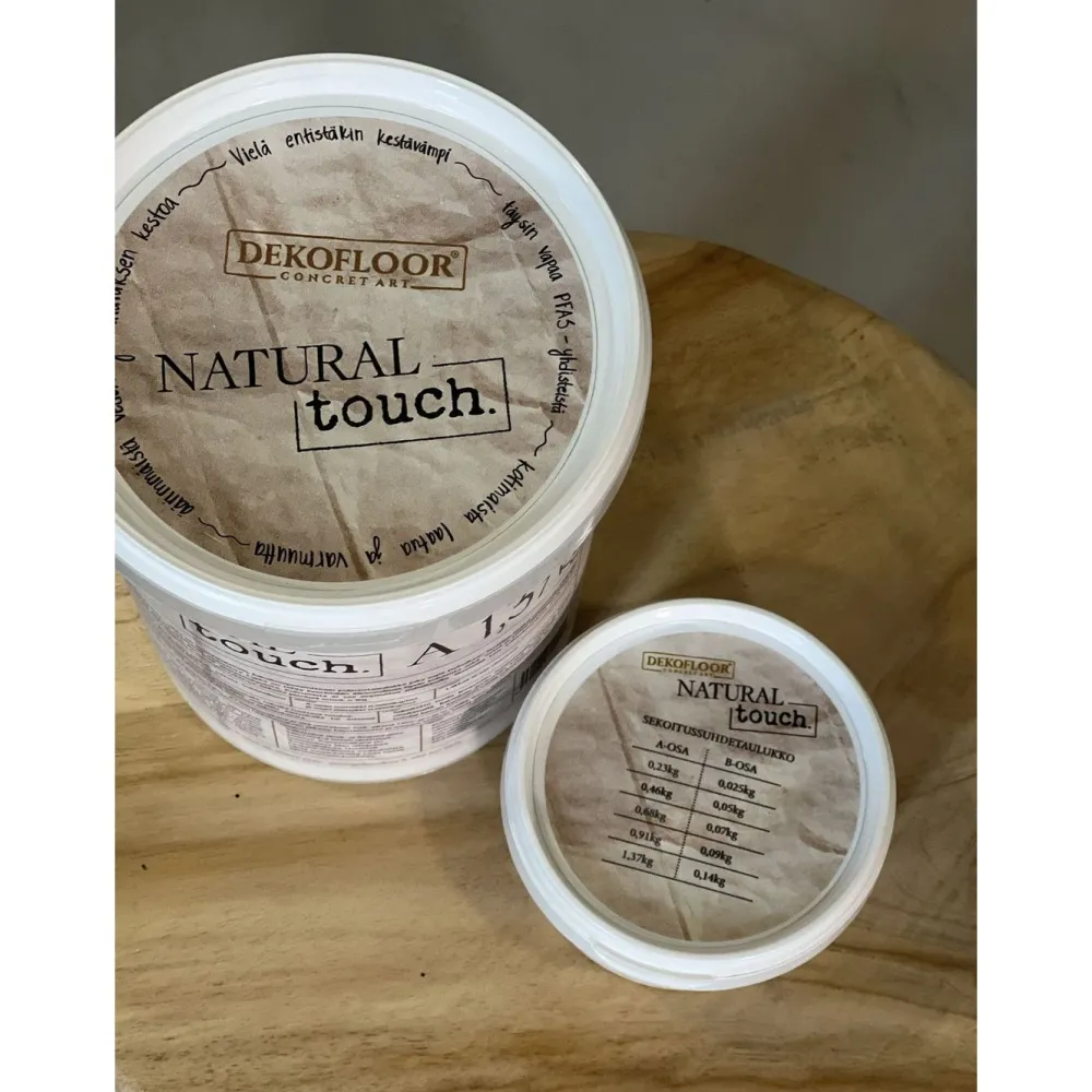 Polyuretaanilakka Natural Touch, matta, eri kokoja*Dekofloor Discount
