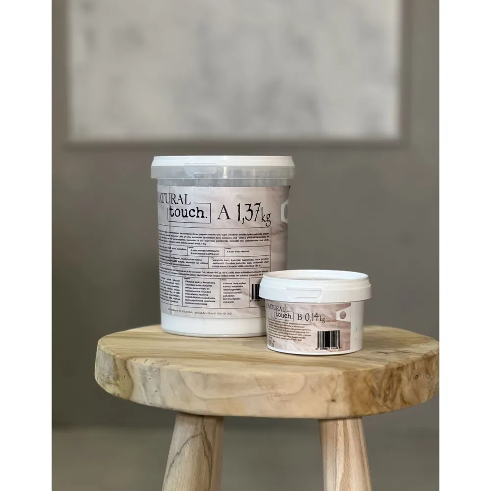 Polyuretaanilakka Natural Touch, matta, eri kokoja*Dekofloor Discount