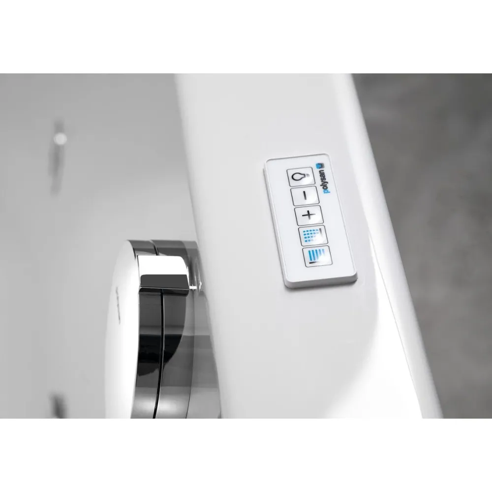 Poreamme Andra Highline Hydro-Air, 1800x900x450mm, oikea, 277l, valkoinen*Interia Best