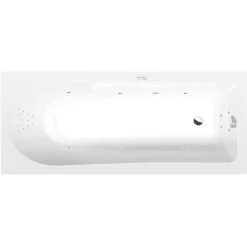 Poreamme Lisa Highline Hydro, 1700x700x470mm, 250l, valkoinen*Interia Best