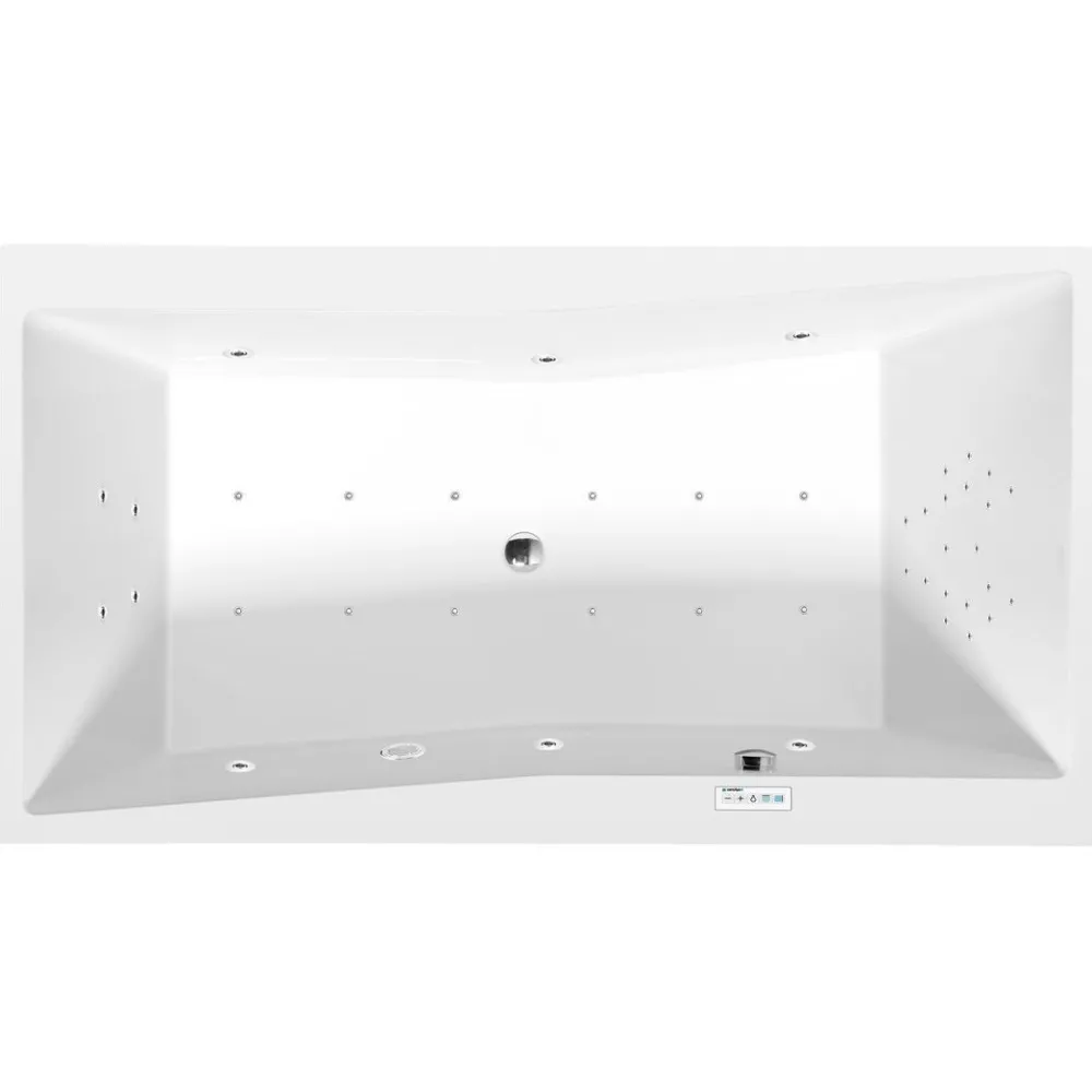 New Poreamme Quest Highline Hydro-Air, 1900x1000x490mm, 480l, valkoinen Poreammeet