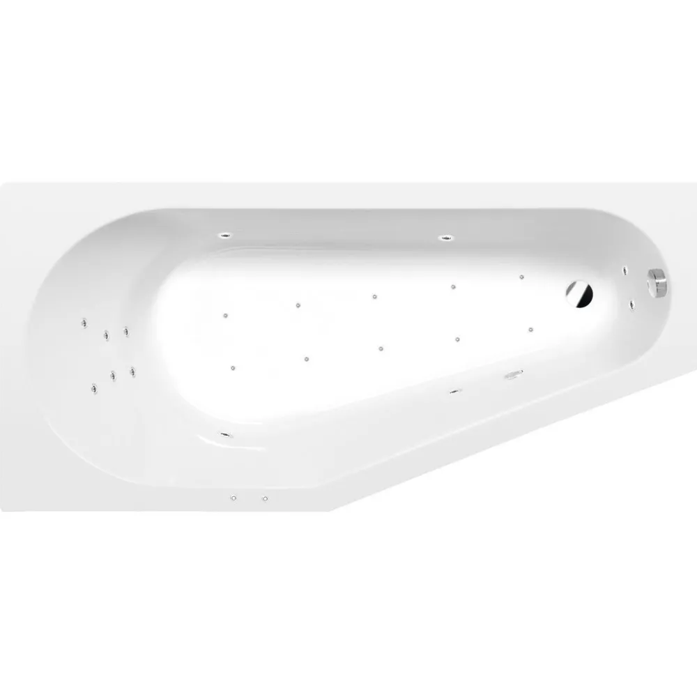 Sale Poreamme Tigra Attraction Hydro-Air, 1500x750x460mm, vasen, 180l, valkoinen Poreammeet