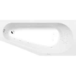 Hot Poreamme Tigra Highline Hydro, 1700x800x460mm, oikea, 225l, valkoinen Poreammeet