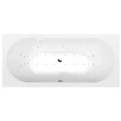 Poreamme Viva Attraction Hydro-Air, 1750x800x470mm, 235l, kulmikas, valkoinen*Interia Clearance