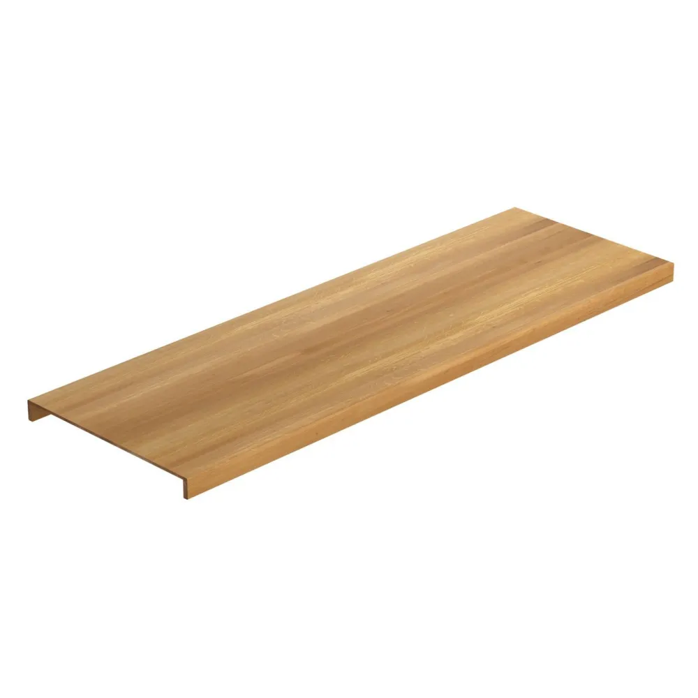 Porrasaskelma Premium 590mm kaksoisaskelma tammi öljytty eri leveyksiä*Lundbergs Clearance