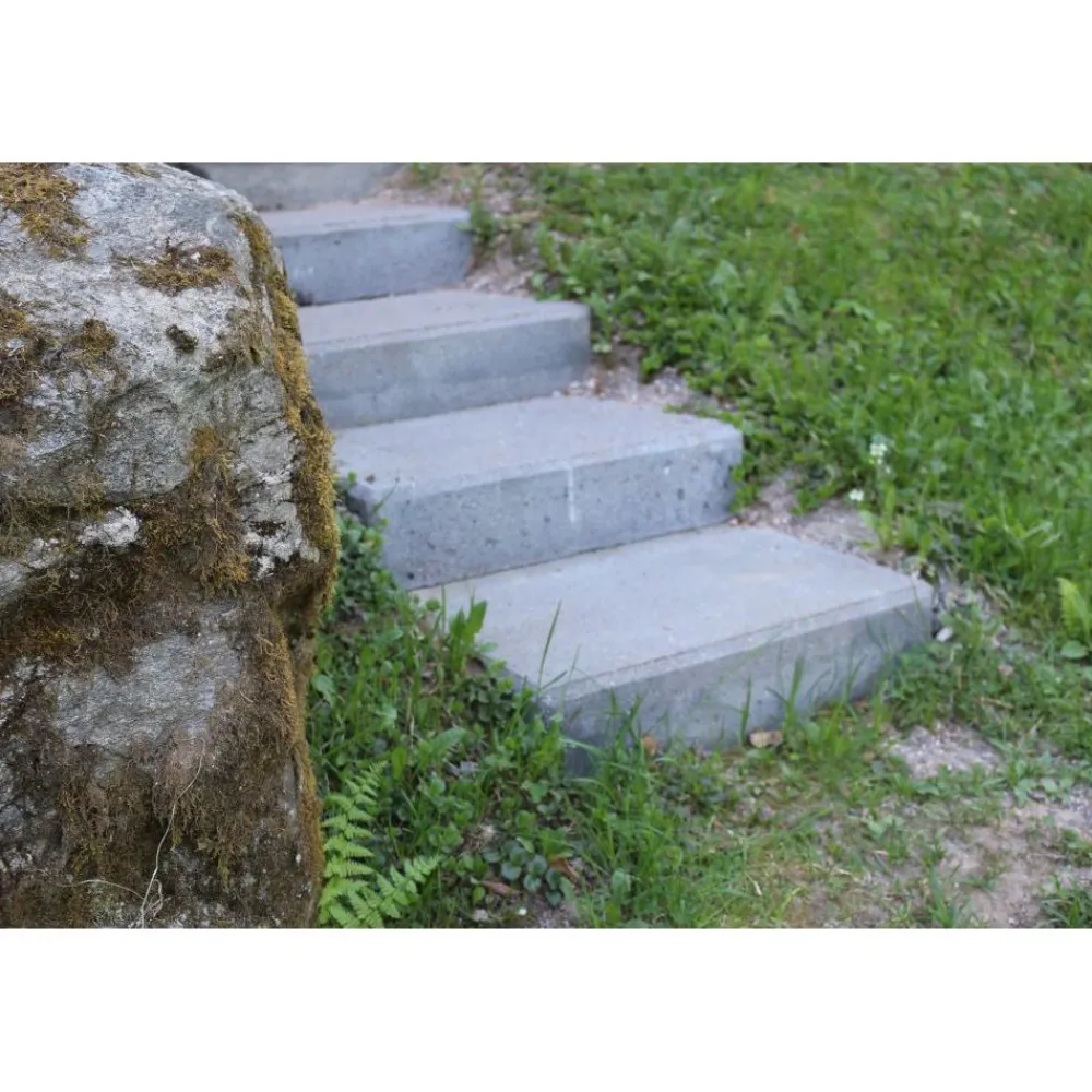 Discount Porraskivi Garden 140 x 580 x 370 mm musta Porraskivet