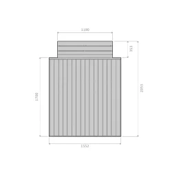 Discount PremiumPuucee-paketti VOL1.1. 1.5m², sis. Miljöökoriste Puucee ja Kompostikäymälä Eco Kompostikäymälät|Puuceet Ja Ulkohuussit