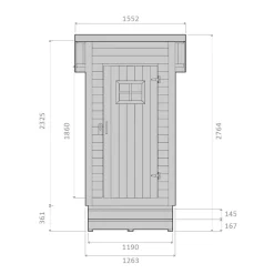 Discount PremiumPuucee-paketti VOL1.1. 1.5m², sis. Miljöökoriste Puucee ja Kompostikäymälä Eco Kompostikäymälät|Puuceet Ja Ulkohuussit