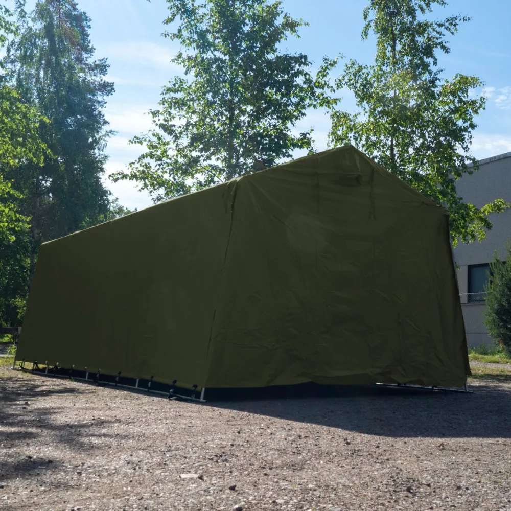 Pressutalli 350g/m2 vihreä eri kokoja*Fornorth Outlet