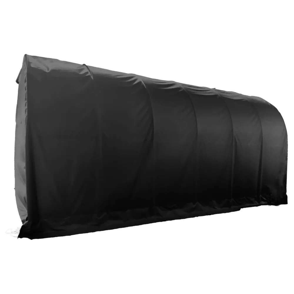 Pressutalli pyöreä muoto 500g/m2 musta eri kokoja*Fornorth Discount