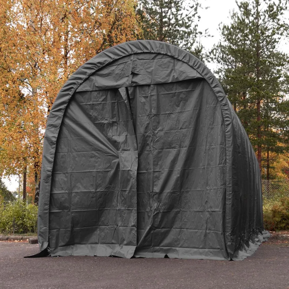 Best Pressutalli pyöreä muoto 350g/m2 tummanharmaa eri kokoja Pressutallit